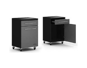 Ulti-MATE Garage 1-Drawer 1-Door Rolling Base Cabinet GA-03